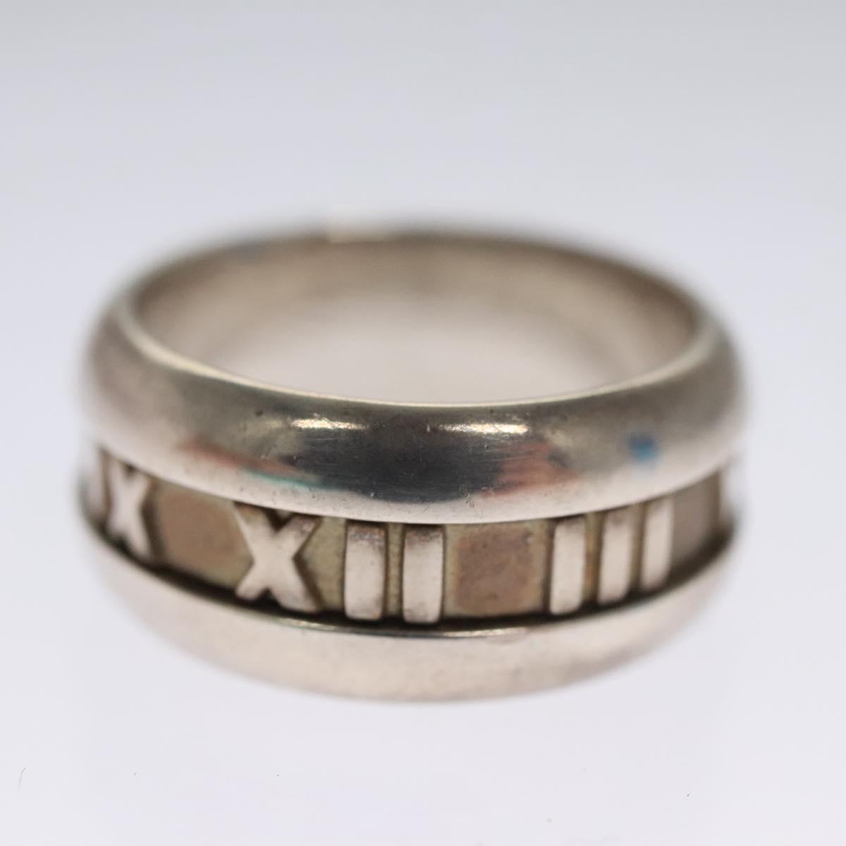 TIFFANY&Co. Atlas Ring Ag925 Silver Auth 114801