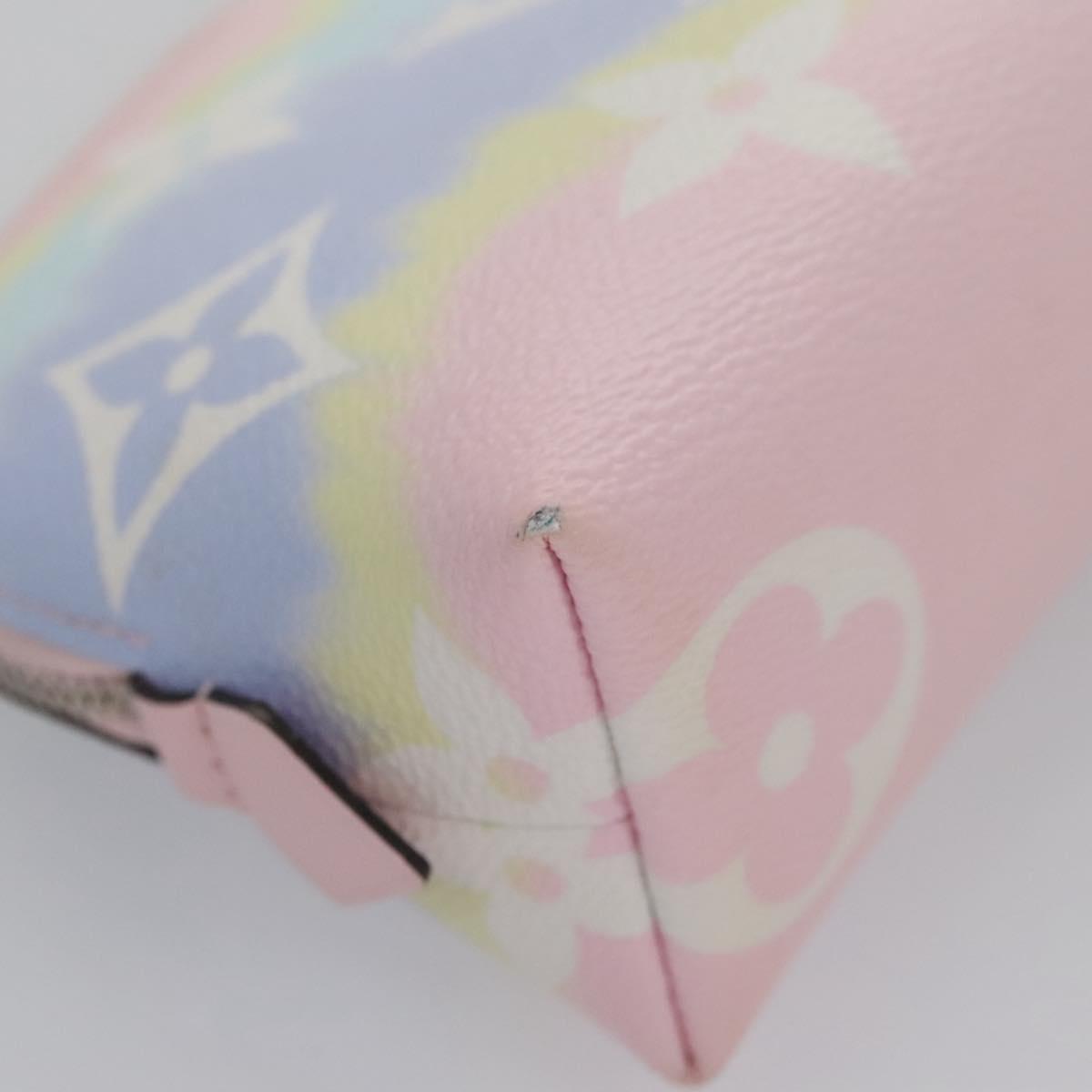 LOUIS VUITTON Monogram Escal Pascal Pochette Cosmetic PM M69139 LV Auth 114860