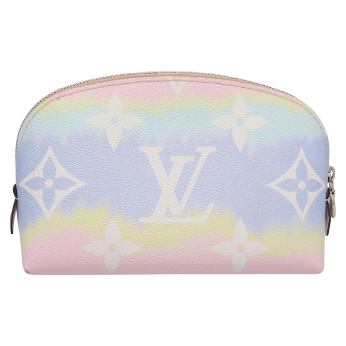 LOUIS VUITTON Monogram Escal Pascal Pochette Cosmetic PM M69139 LV Auth 114860