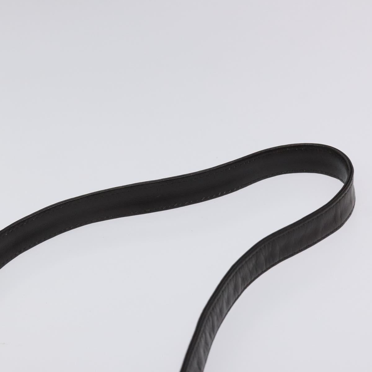 Christian Dior Trotter Canvas Shoulder Bag Brown Auth 114870