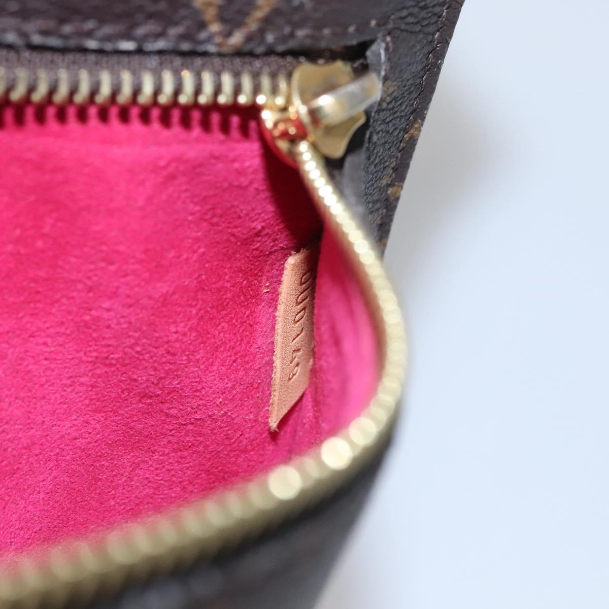 LOUIS VUITTON Monogram Lovelock Pochette Metis Hand Bag 2way M44366 Auth 114916