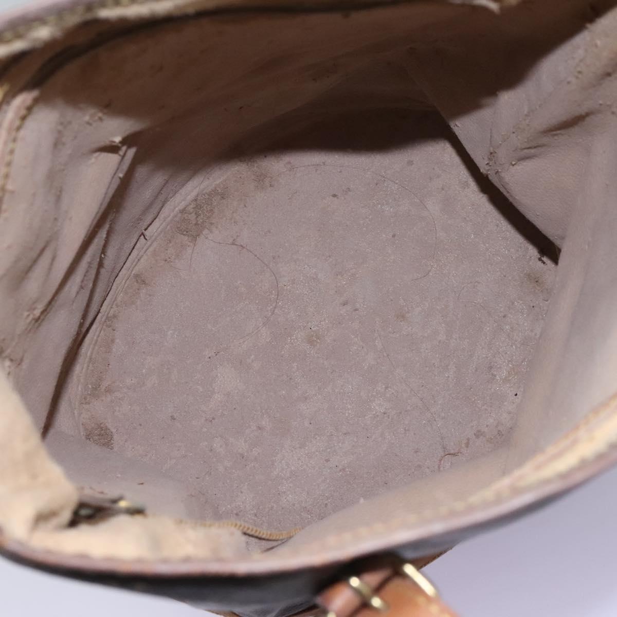 LOUIS VUITTON Monogram Bucket GM Shoulder Bag M42236 LV Auth 114920