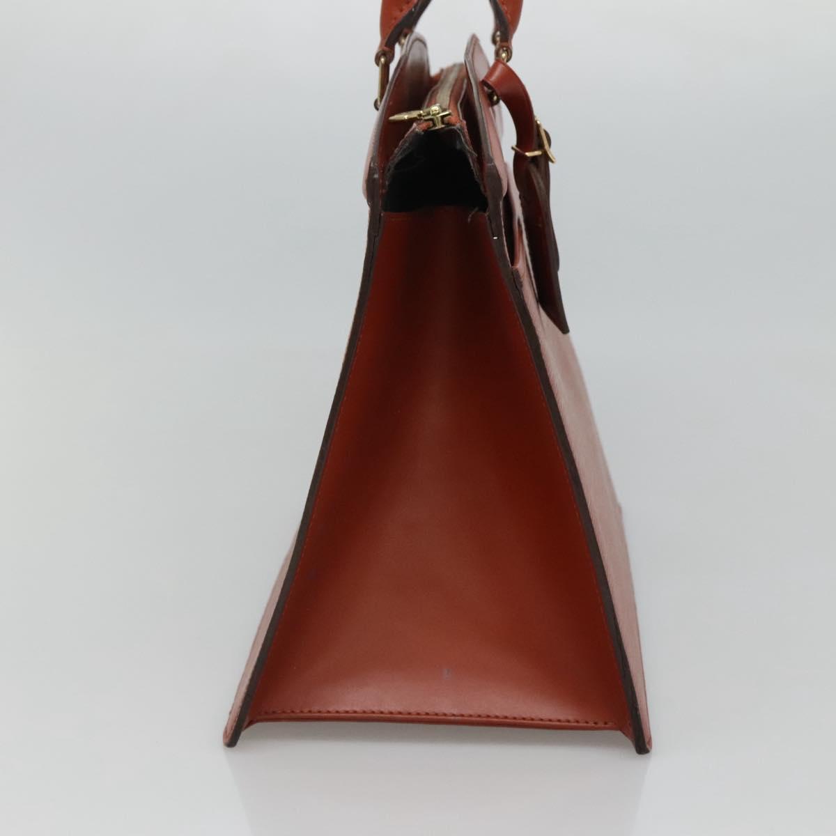 LOUIS VUITTON Epi Riviera Hand Bag Brown M48183 LV Auth 114970