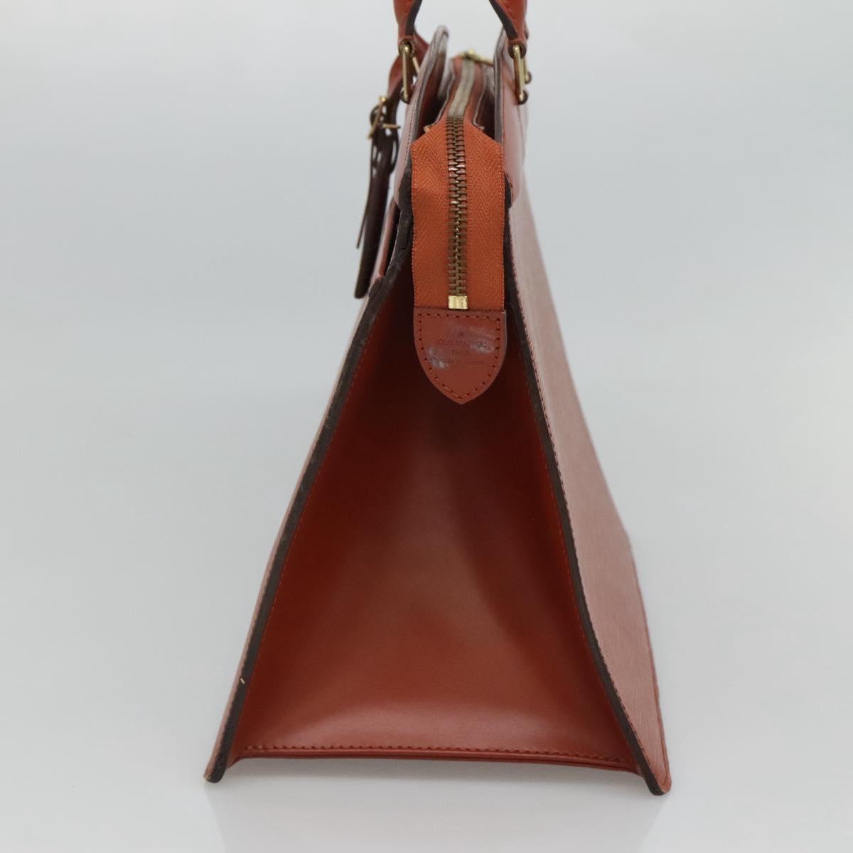 LOUIS VUITTON Epi Riviera Hand Bag Brown M48183 LV Auth 114970