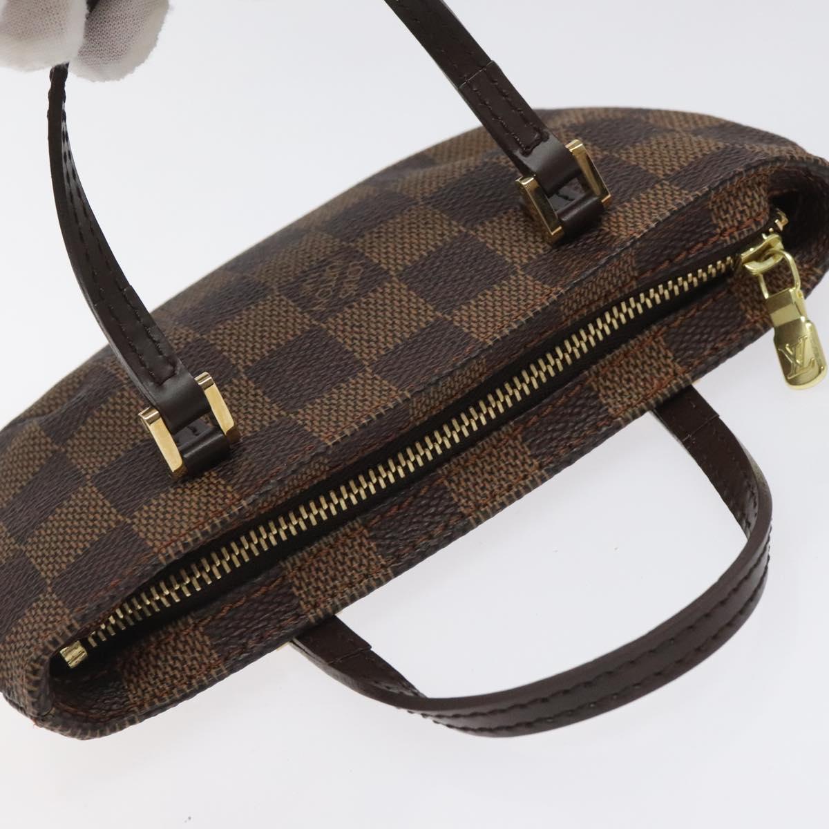 LOUIS VUITTON Damier Ebene Manosque GM Accessory Pouch N51120 LV Auth 114977