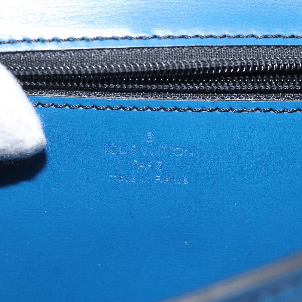 LOUIS VUITTON Epi Pochette Arche Shoulder Bag Blue M52575 LV Auth 115007