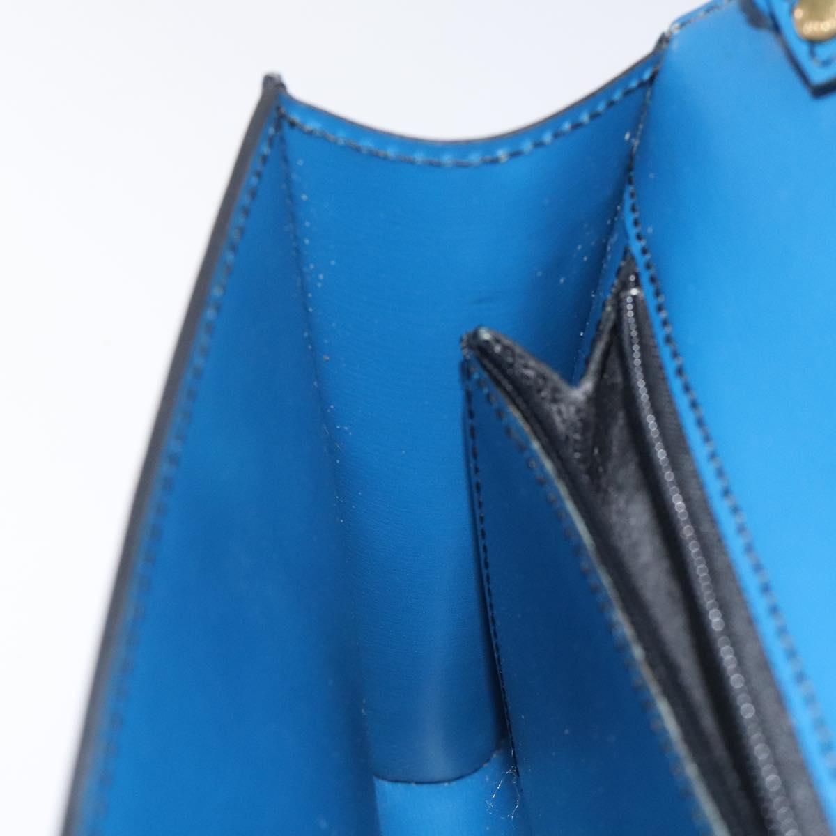 LOUIS VUITTON Epi Pochette Arche Shoulder Bag Blue M52575 LV Auth 115007