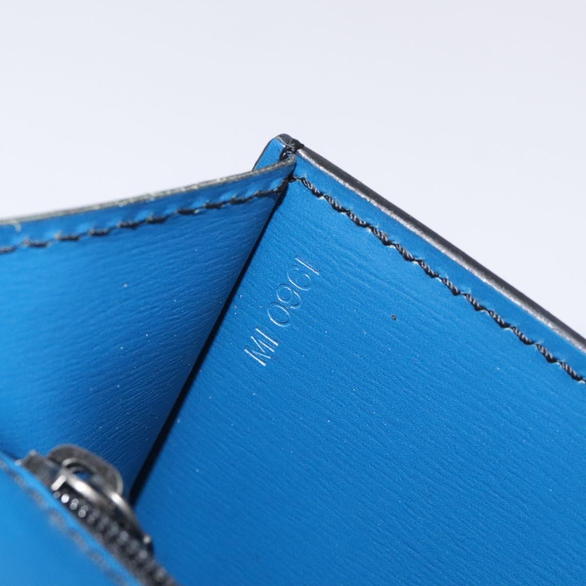 LOUIS VUITTON Epi Pochette Arche Shoulder Bag Blue M52575 LV Auth 115007