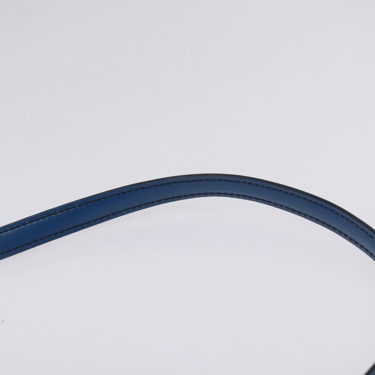 LOUIS VUITTON Epi Pochette Arche Shoulder Bag Blue M52575 LV Auth 115007