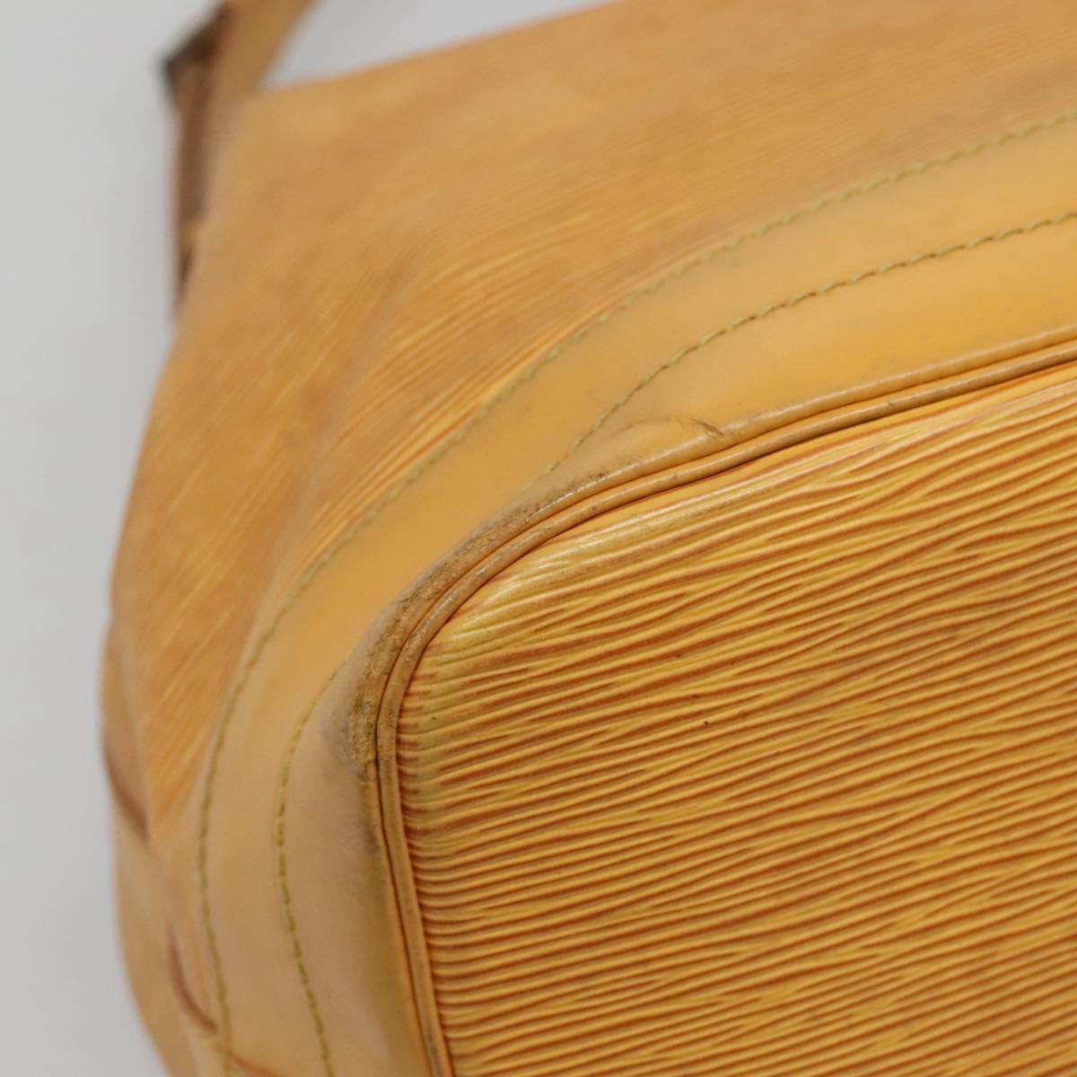 LOUIS VUITTON Epi Noe Shoulder Bag Tassili Yellow M44009 LV Auth 115029