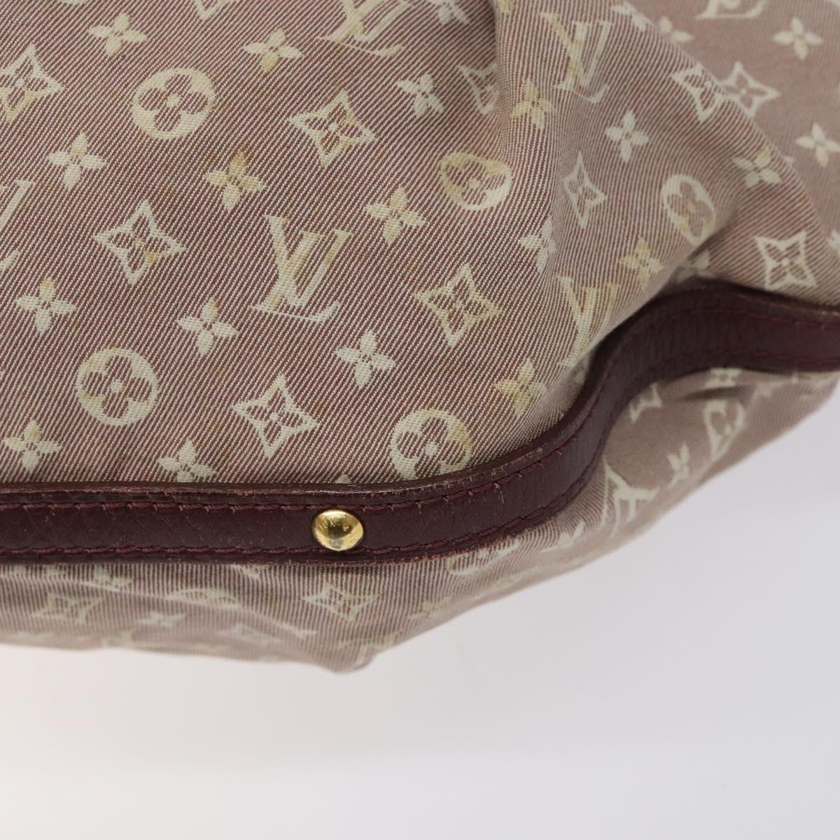 LOUIS VUITTON Monogram Idylle Rhapsody MM Shoulder Bag Sepia M40405 Auth 115031
