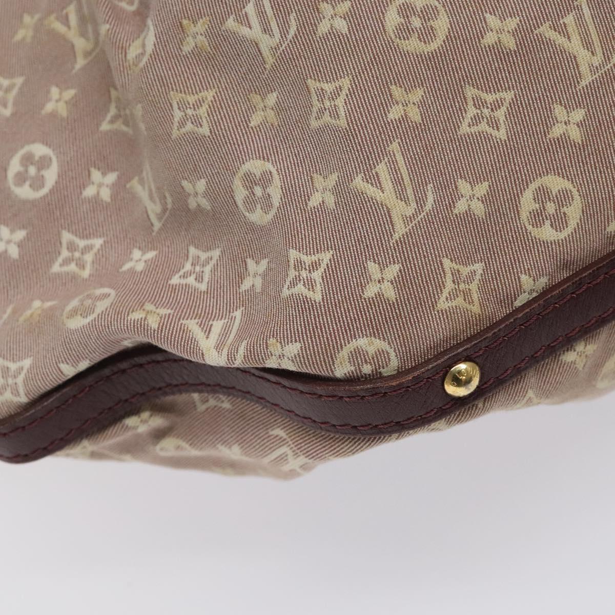 LOUIS VUITTON Monogram Idylle Rhapsody MM Shoulder Bag Sepia M40405 Auth 115031