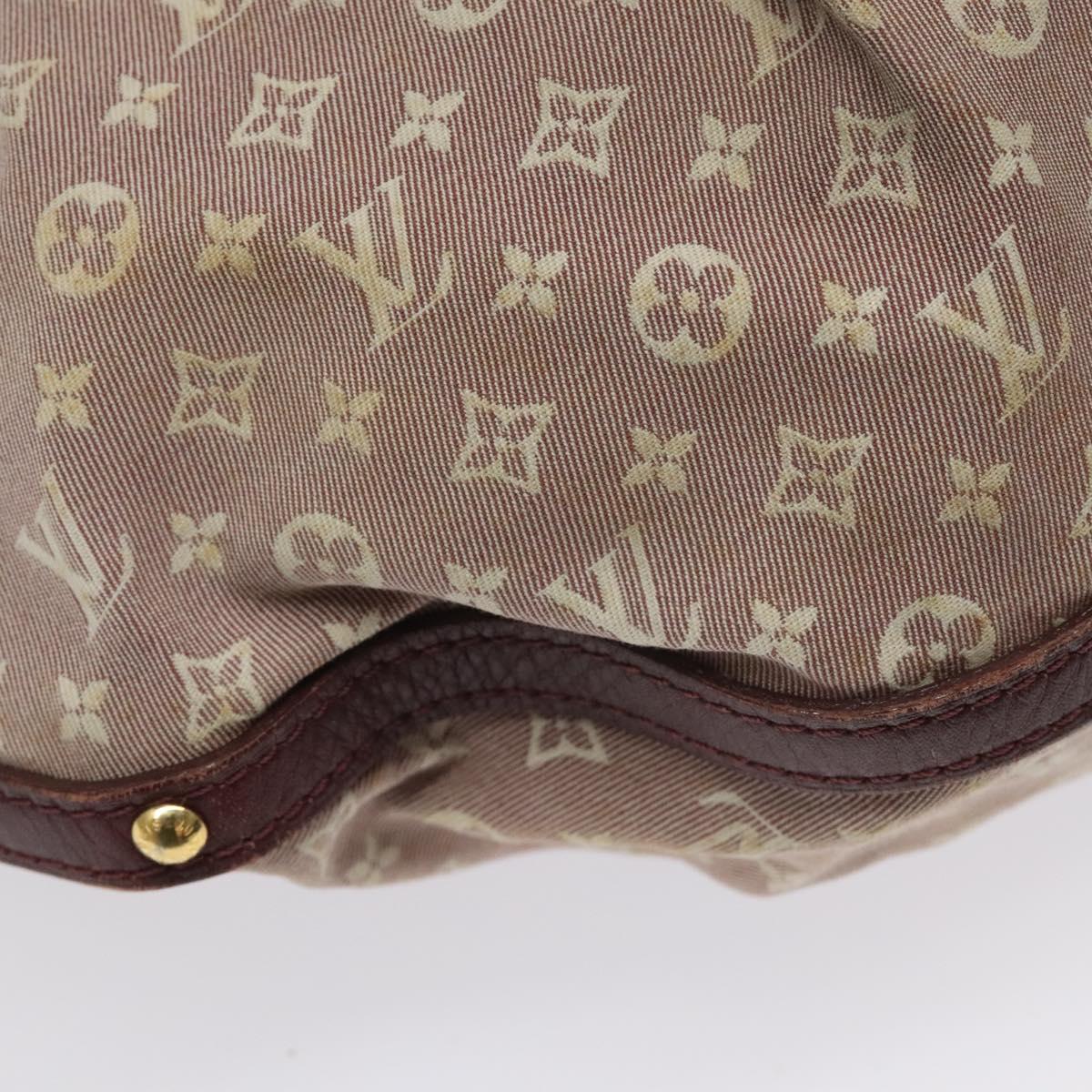 LOUIS VUITTON Monogram Idylle Rhapsody MM Shoulder Bag Sepia M40405 Auth 115031