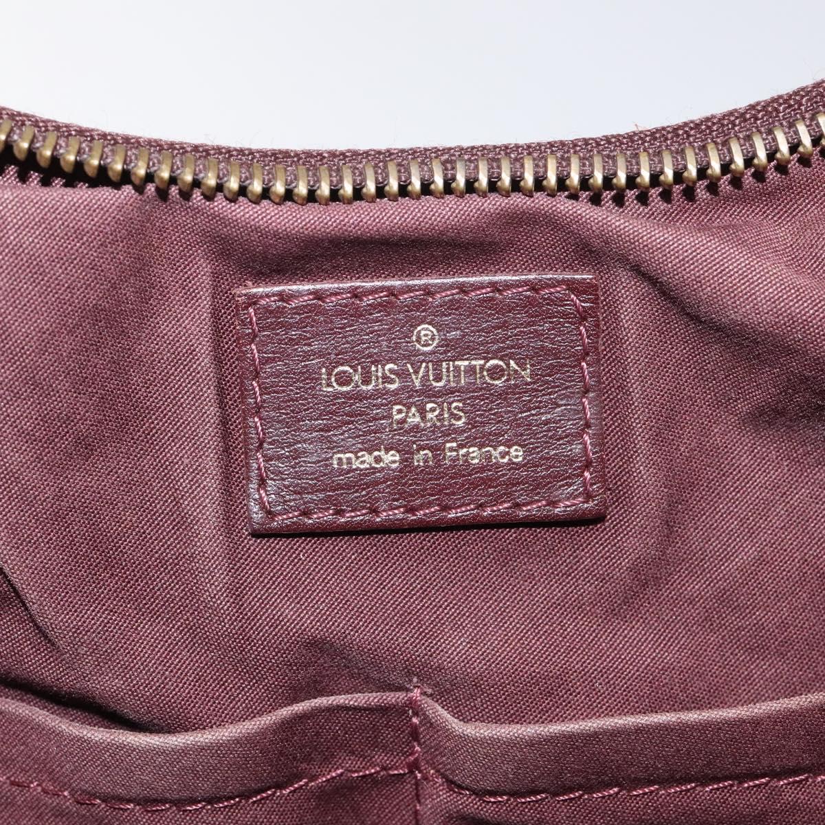LOUIS VUITTON Monogram Idylle Rhapsody MM Shoulder Bag Sepia M40405 Auth 115031