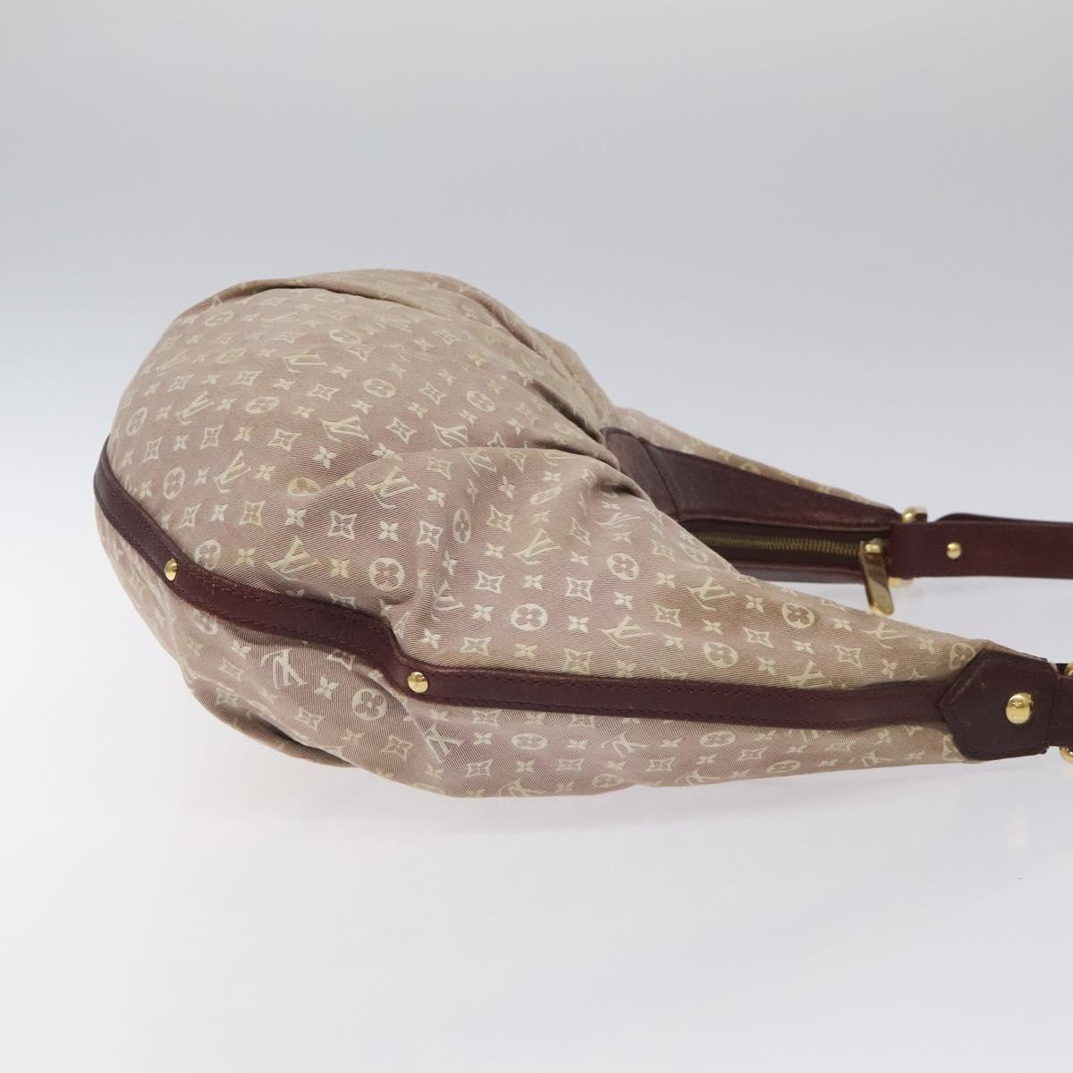 LOUIS VUITTON Monogram Idylle Rhapsody MM Shoulder Bag Sepia M40405 Auth 115031
