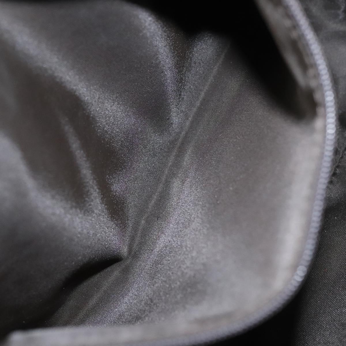 Christian Dior Romantic Trotter Canvas Shoulder Bag PVC Brown Auth 115054