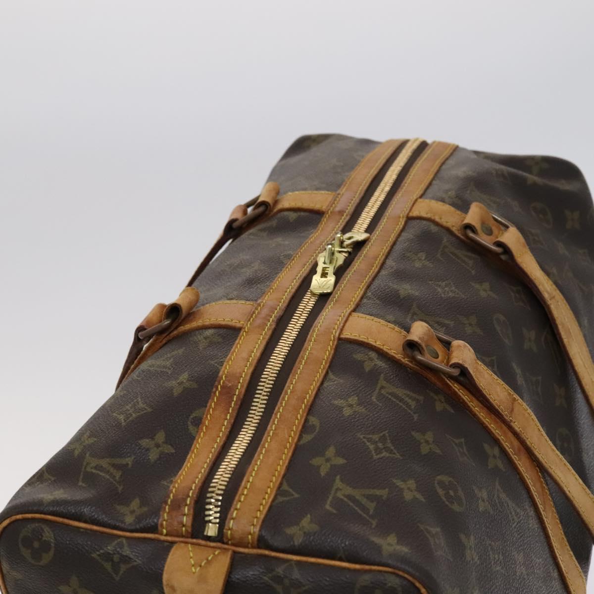 LOUIS VUITTON Monogram Sac Souple 45 Boston Bag M41624 LV Auth 115138