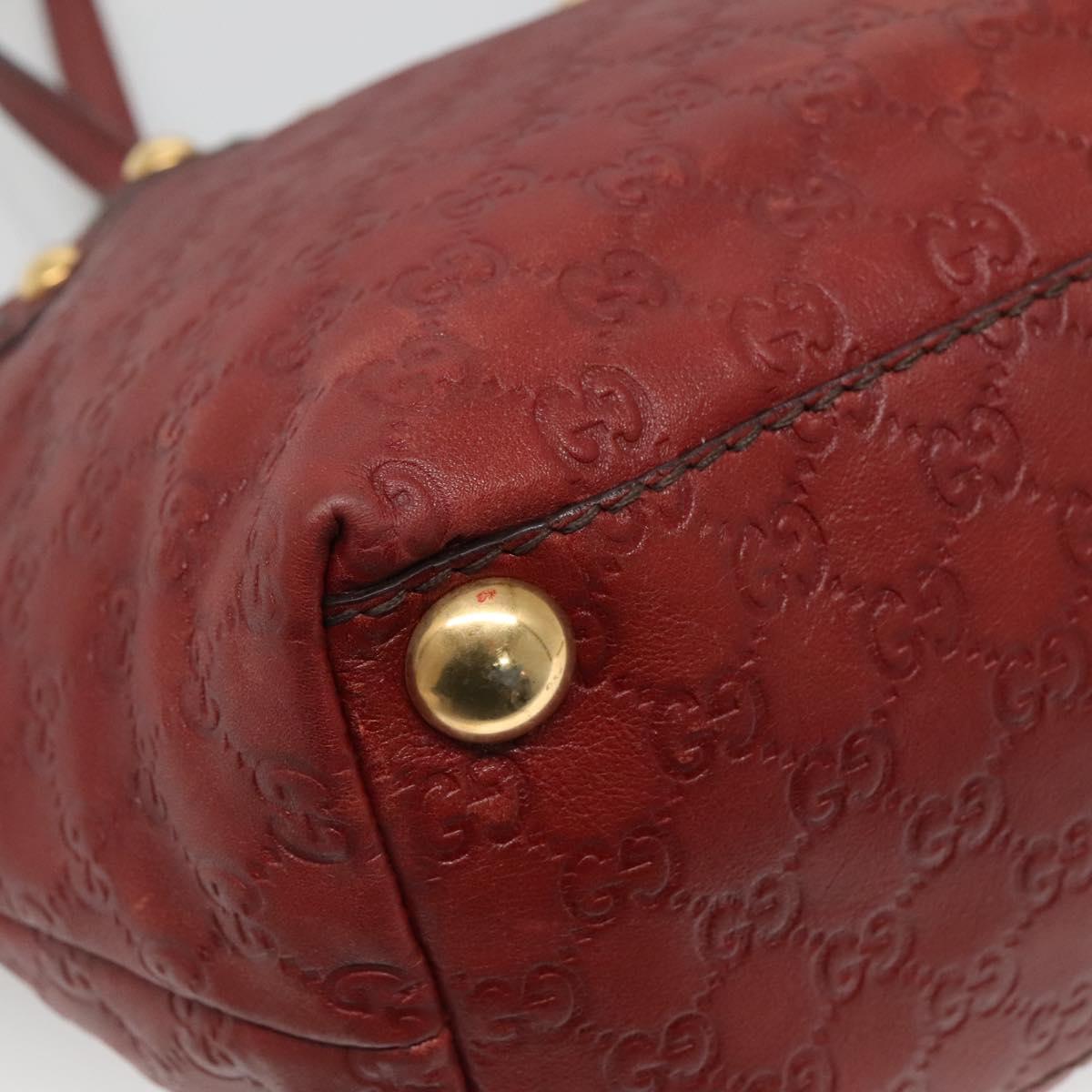 GUCCI GG Canvas Guccissima Tote Bag Brown Gold 207291 Auth 115140