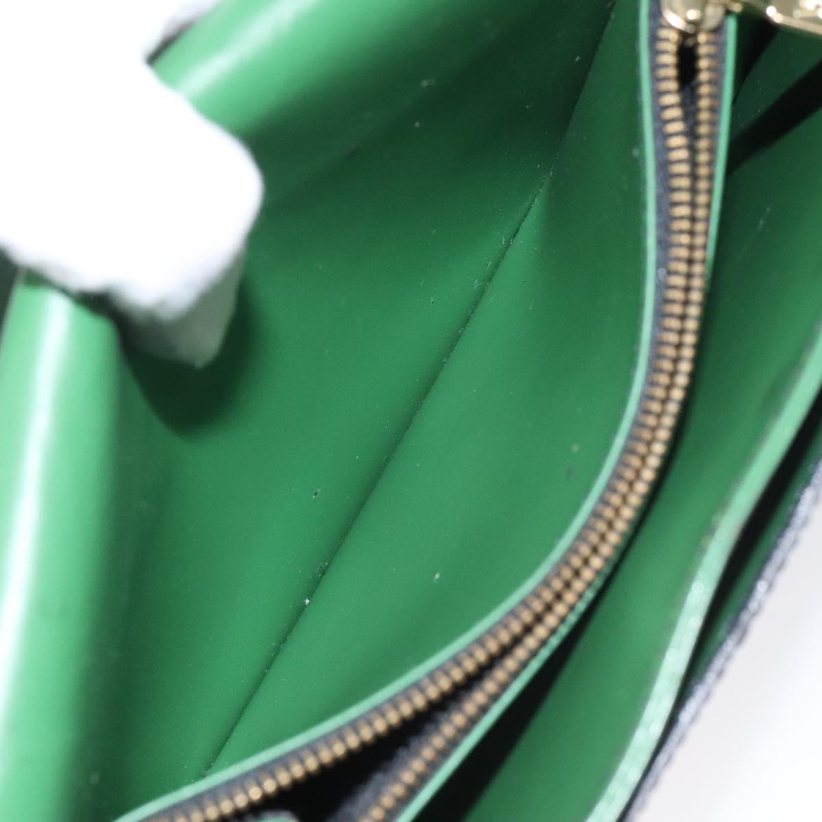 LOUIS VUITTON Epi Free Run Shoulder Bag Green Black M52414 LV Auth 115150