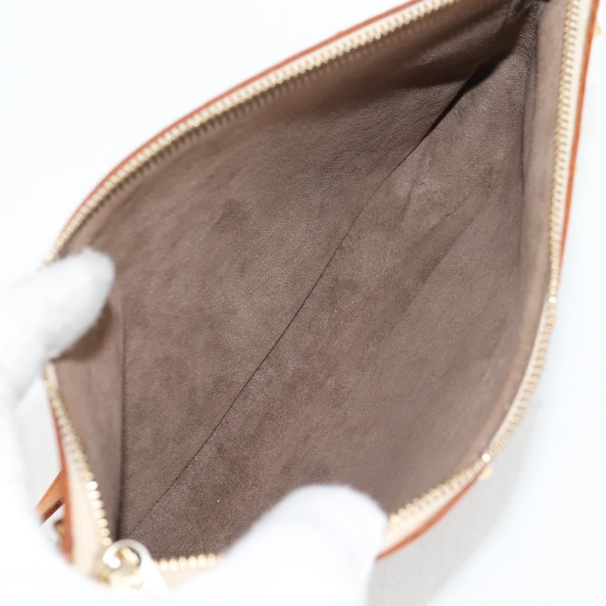 LOUIS VUITTON Monogram Multicolor Pochette Accessoires Black M92648 Auth 115215V