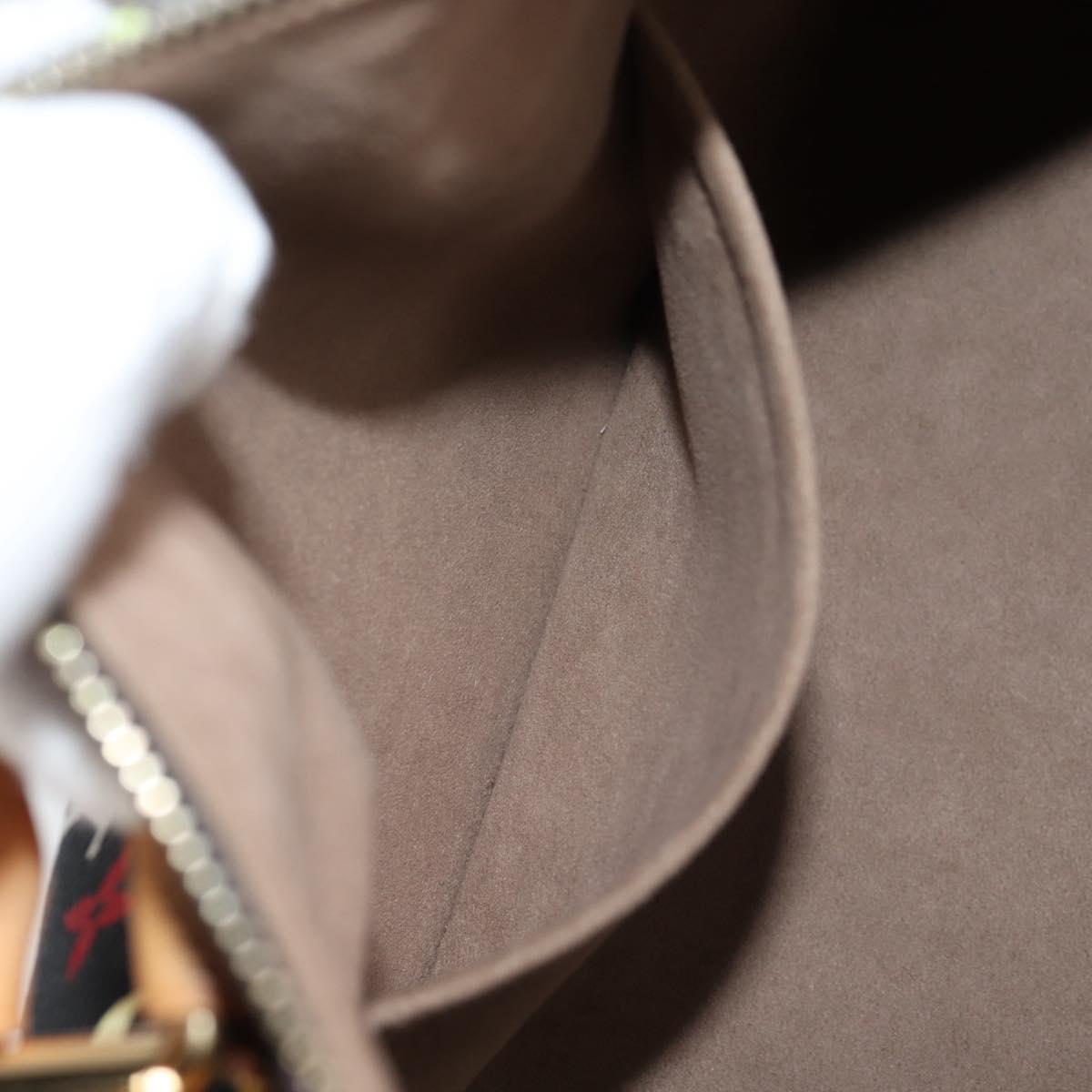 LOUIS VUITTON Monogram Multicolor Speedy 30 Hand Bag Black M92642 Auth 115220V