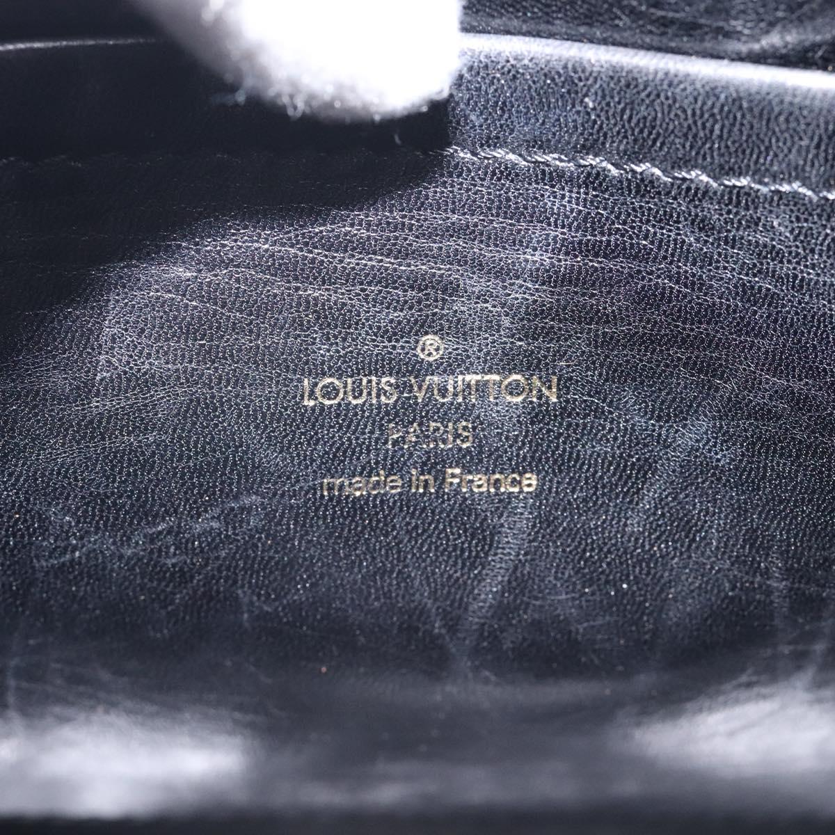 LOUIS VUITTON Monogram Charm Sackfrill Shoulder Bag Black M95151 LV Auth 115228V