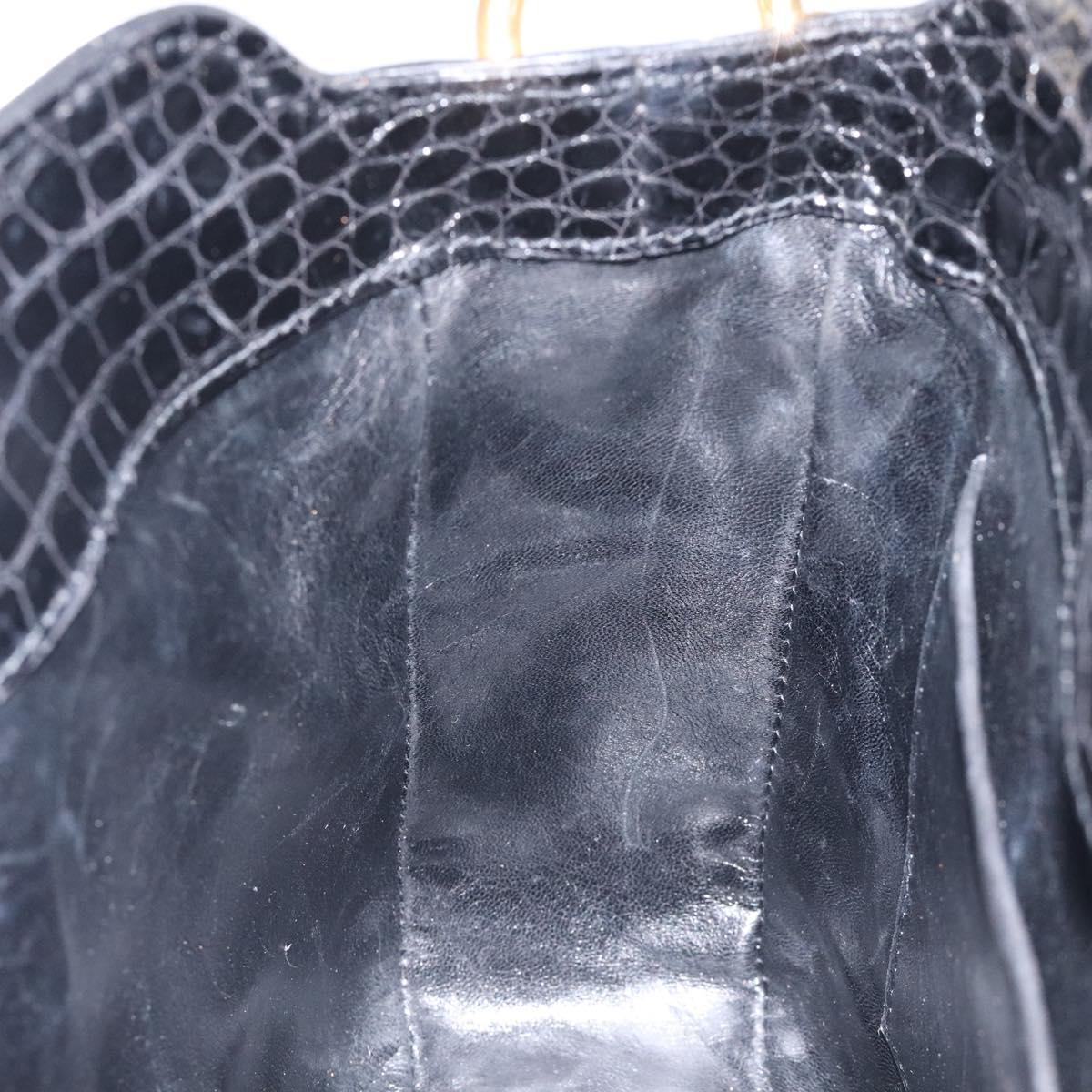 LOUIS VUITTON Monogram Charm Sackfrill Shoulder Bag Black M95151 LV Auth 115228V