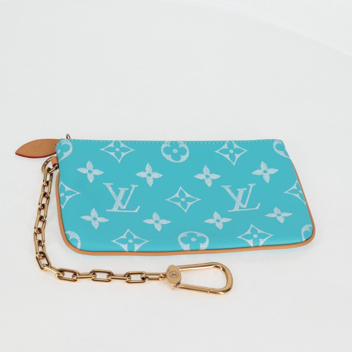 LOUIS VUITTON Speedy P9 Bandouliere 40 Bag Turquoise Blue M11563 Auth 115230SM