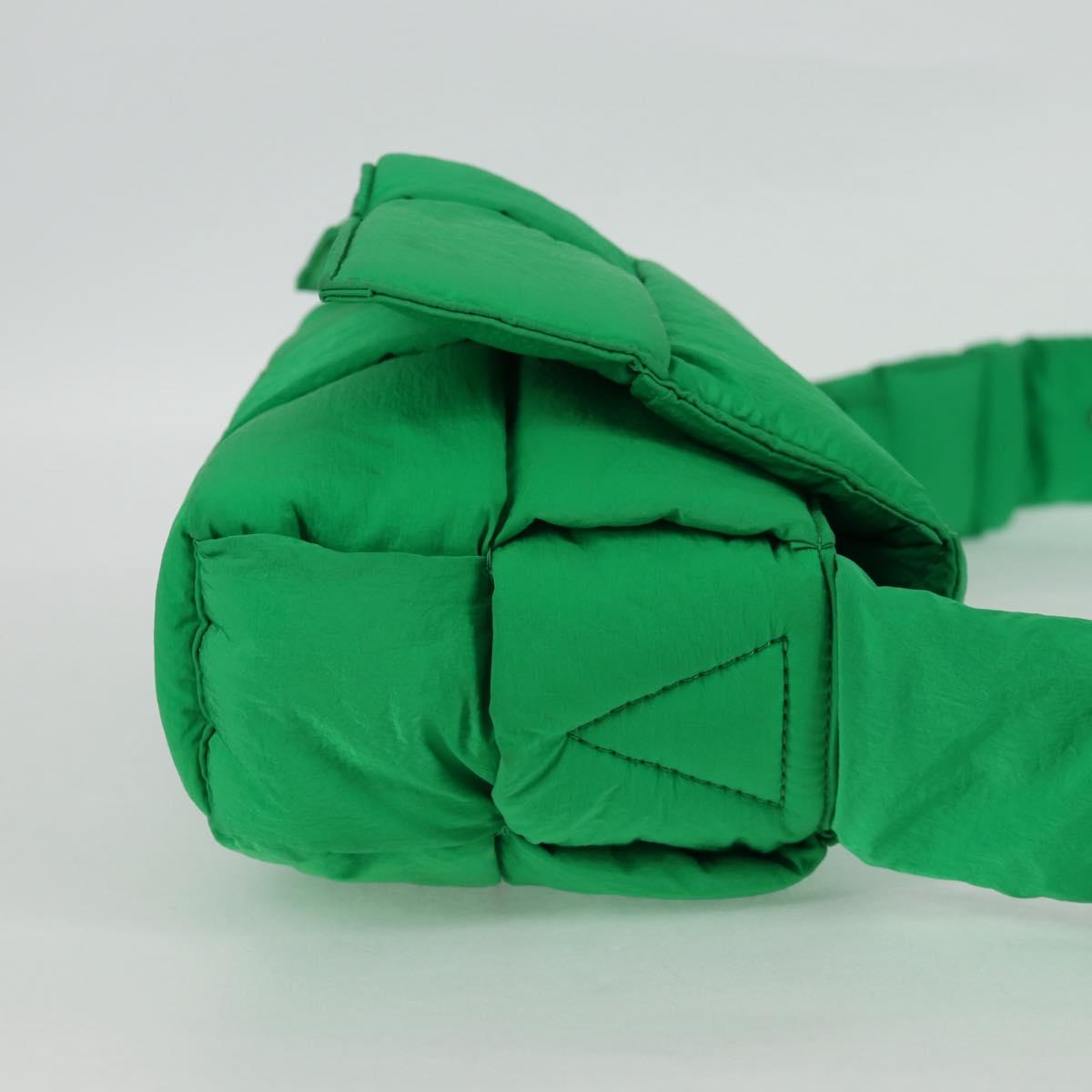 BOTTEGA VENETA MAXI INTRECCIATO Padded Tech Cassette Bag Nylon Auth 115238AM