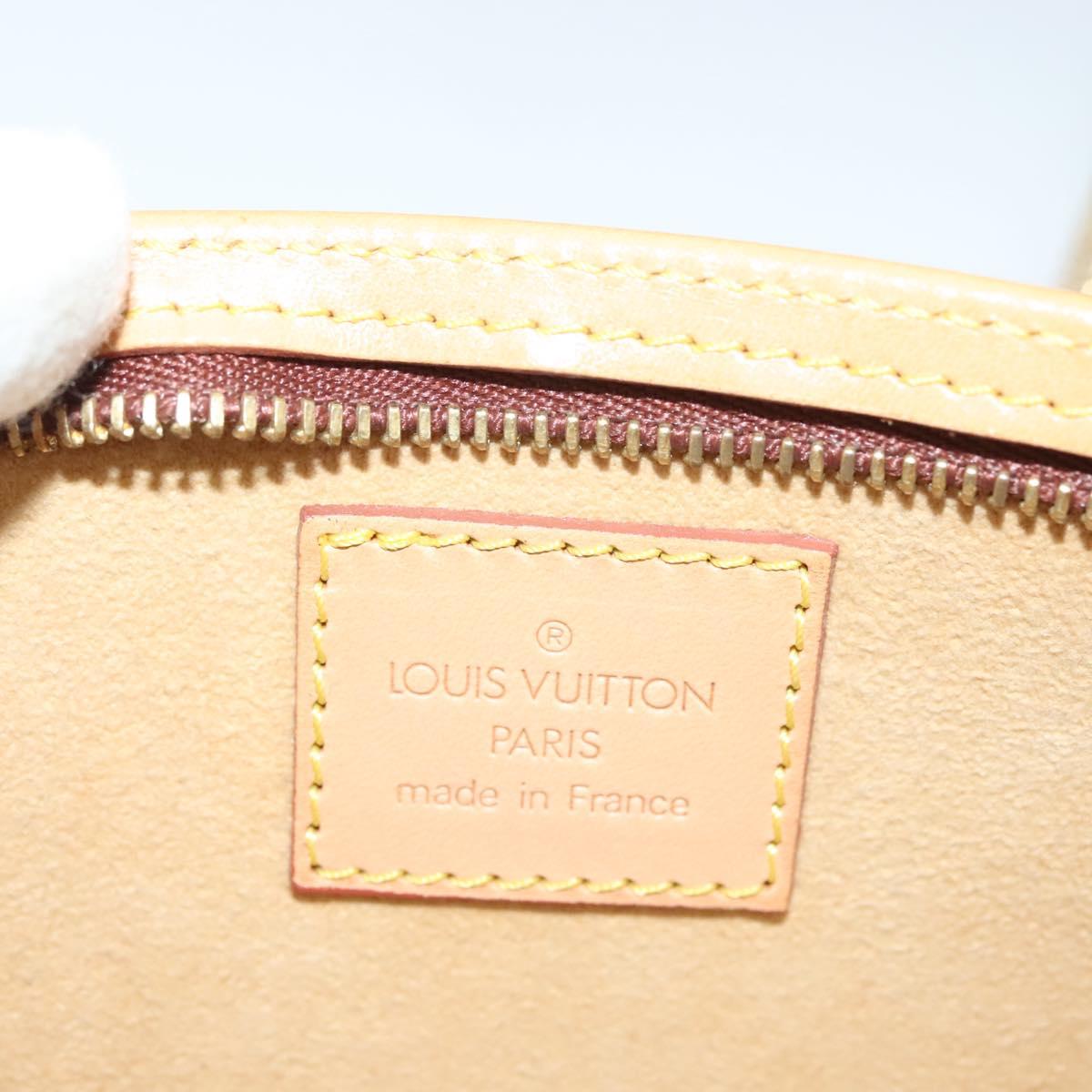 LOUIS VUITTON Nomad Male Ventiem Bag 20th Anniversary Beige M99070 Auth 115249