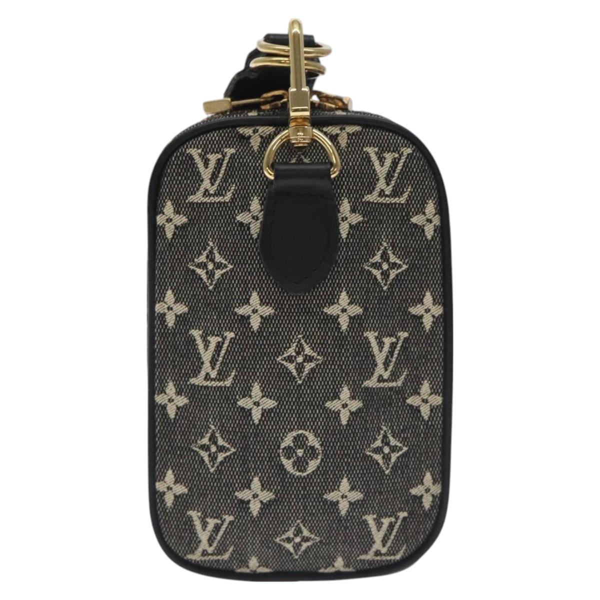 LOUIS VUITTON Monogram Mini US Digital Pouch Noir M92066 LV Auth 115252