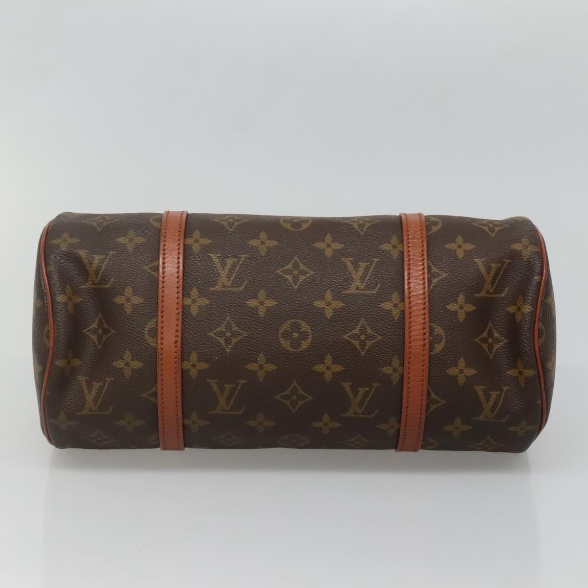 LOUIS VUITTON Monogram Papillon 30 Hand Bag M51385 LV Auth 115262