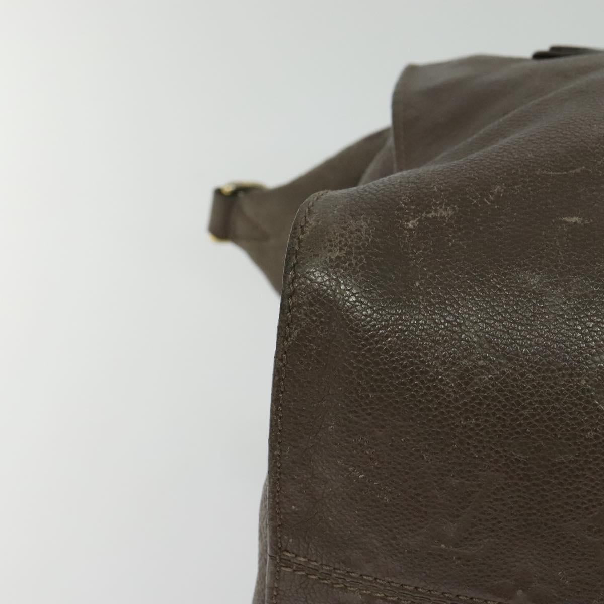 LOUIS VUITTON Monogram Empreinte Lumineuse PM Bag Brown Tail M94170 Auth 115264