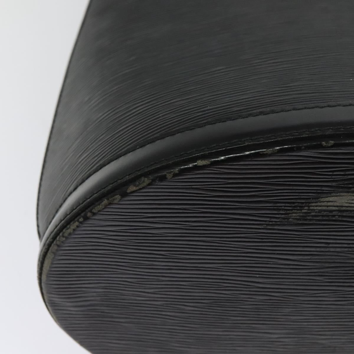 LOUIS VUITTON Epi Cluny Shoulder Bag Black M52252 LV Auth 115278