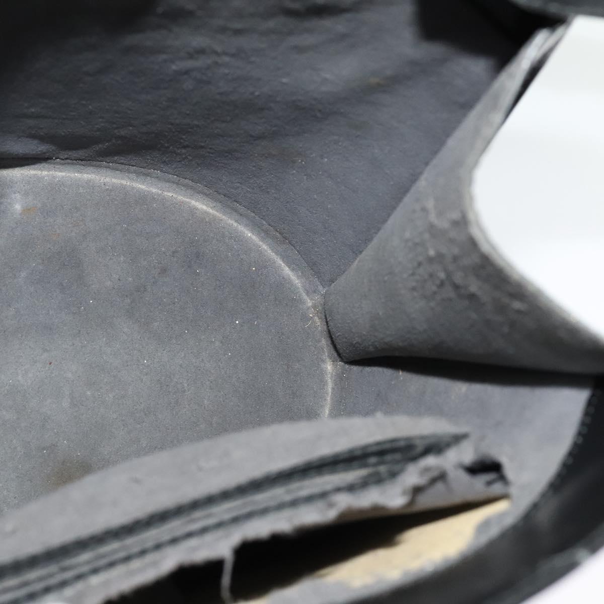 LOUIS VUITTON Epi Cluny Shoulder Bag Black M52252 LV Auth 115278