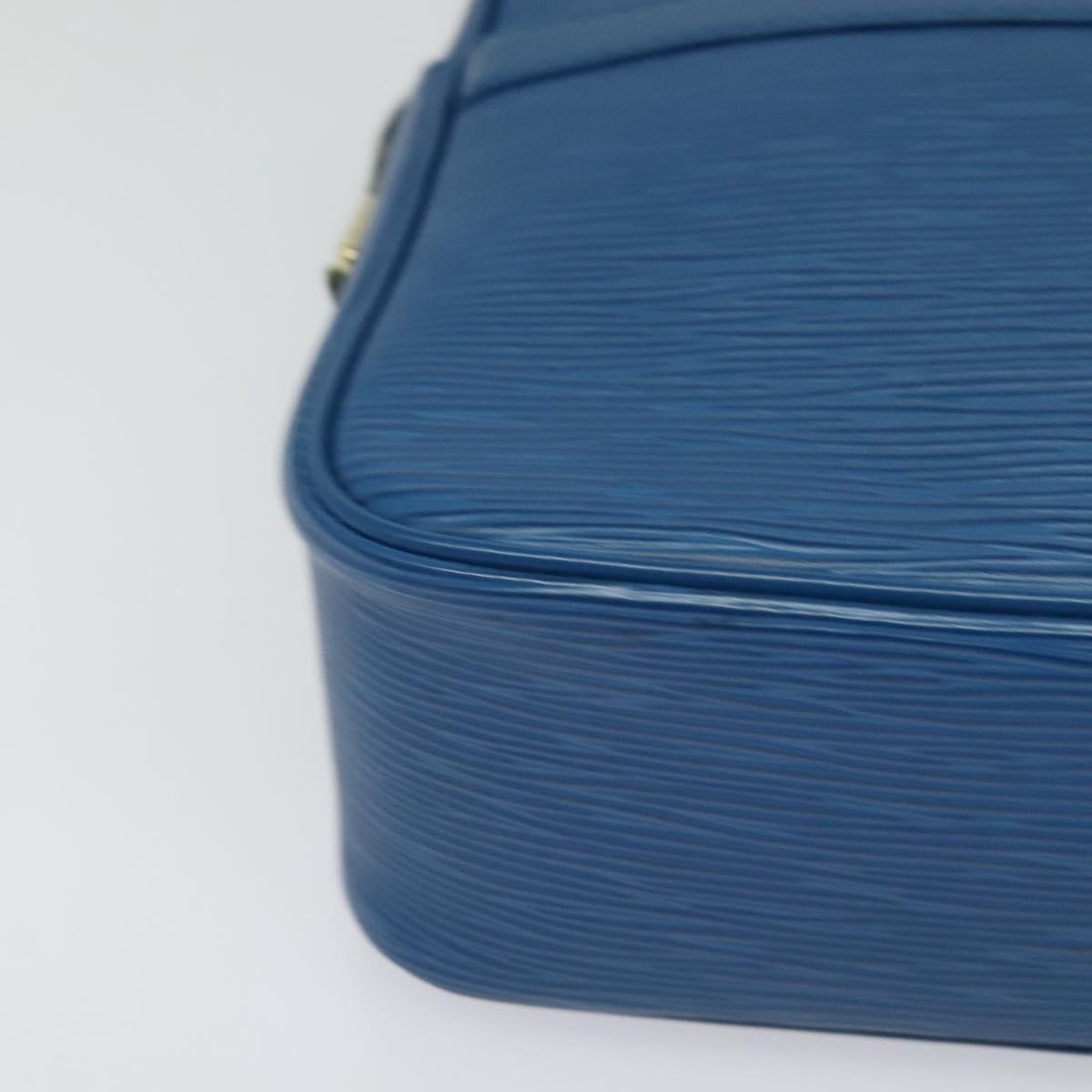 LOUIS VUITTON Epi Trocadero 27 Shoulder Bag Blue M52315 LV Auth 115297A