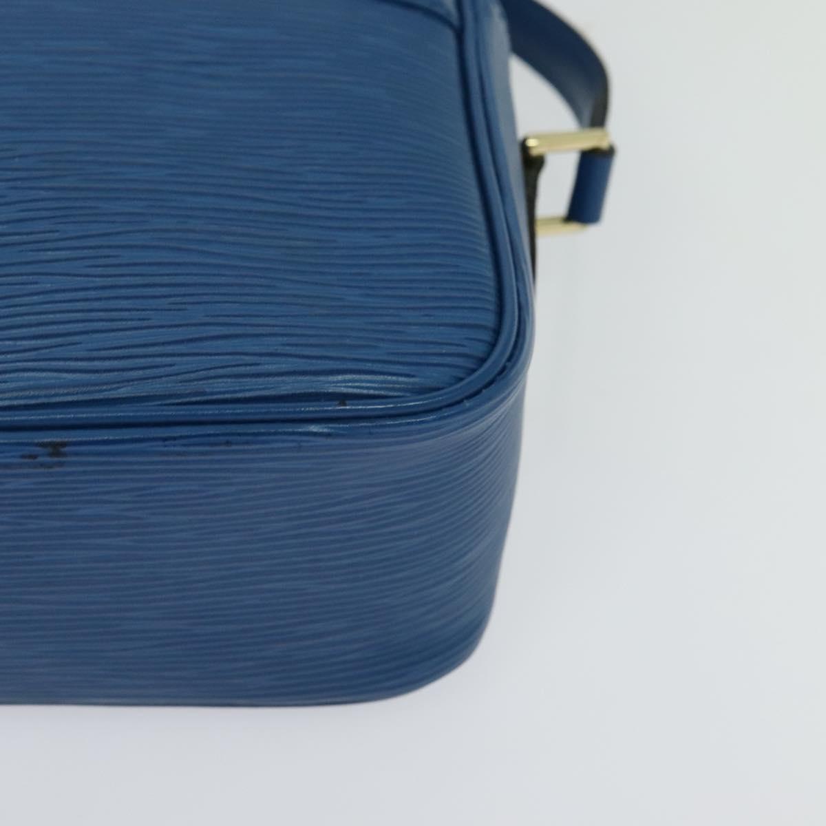 LOUIS VUITTON Epi Trocadero 27 Shoulder Bag Blue M52315 LV Auth 115297A