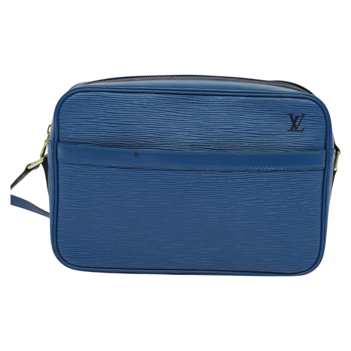 LOUIS VUITTON Epi Trocadero 27 Shoulder Bag Blue M52315 LV Auth 115297