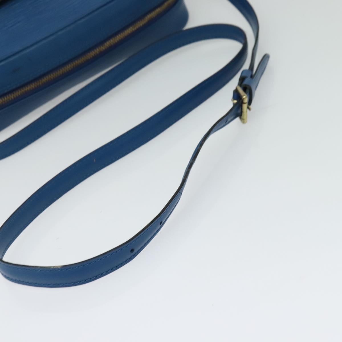 LOUIS VUITTON Epi Trocadero 27 Shoulder Bag Blue M52315 LV Auth 115297A