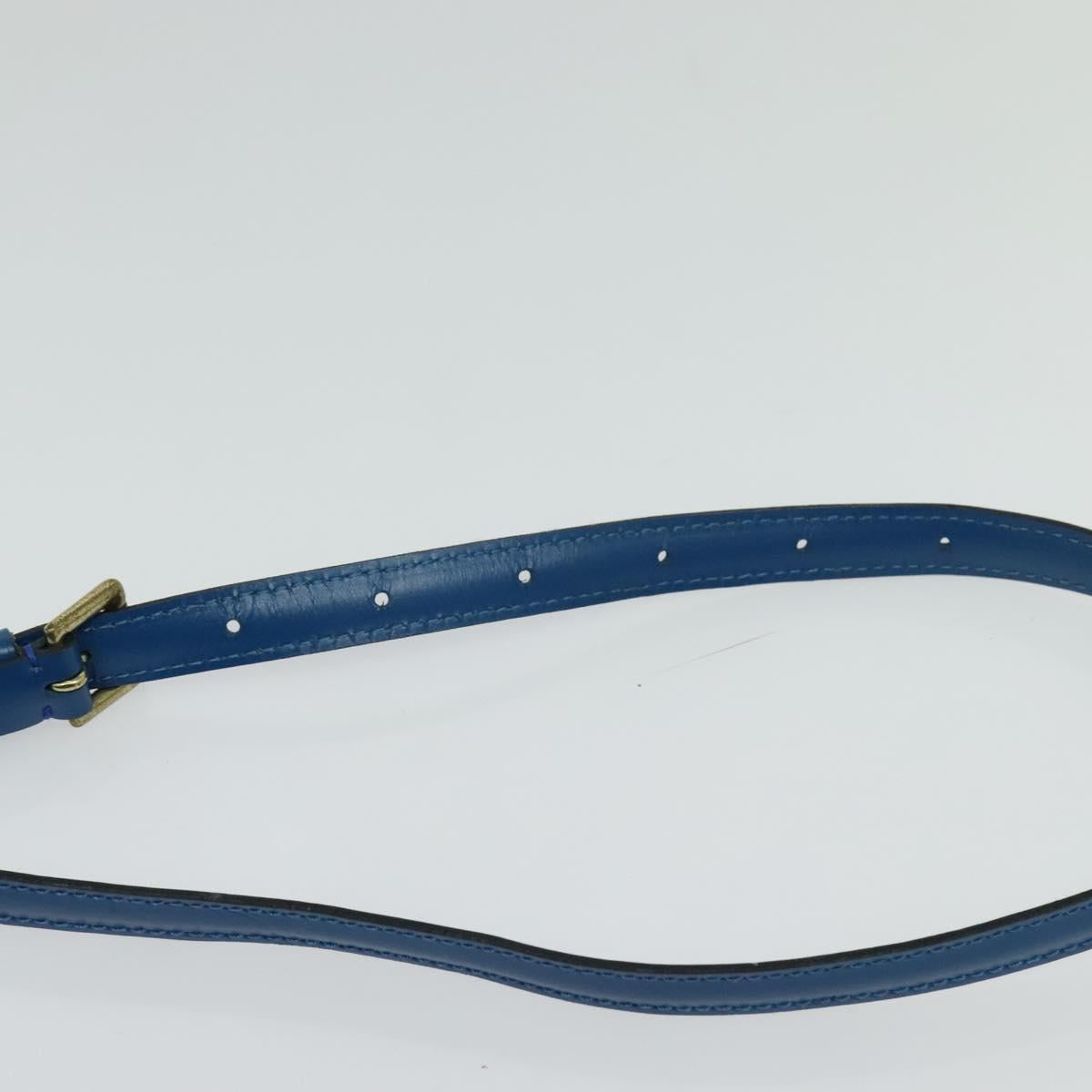 LOUIS VUITTON Epi Trocadero 27 Shoulder Bag Blue M52315 LV Auth 115297A