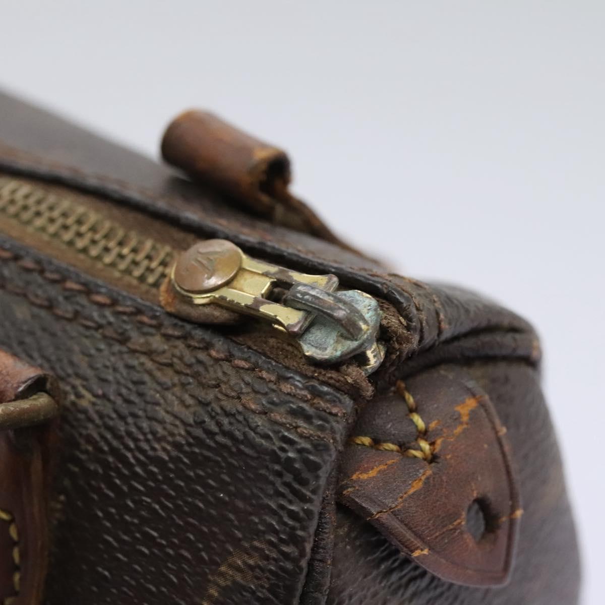 LOUIS VUITTON Monogram Mini Speedy Hand Bag M41534 LV Auth 115363