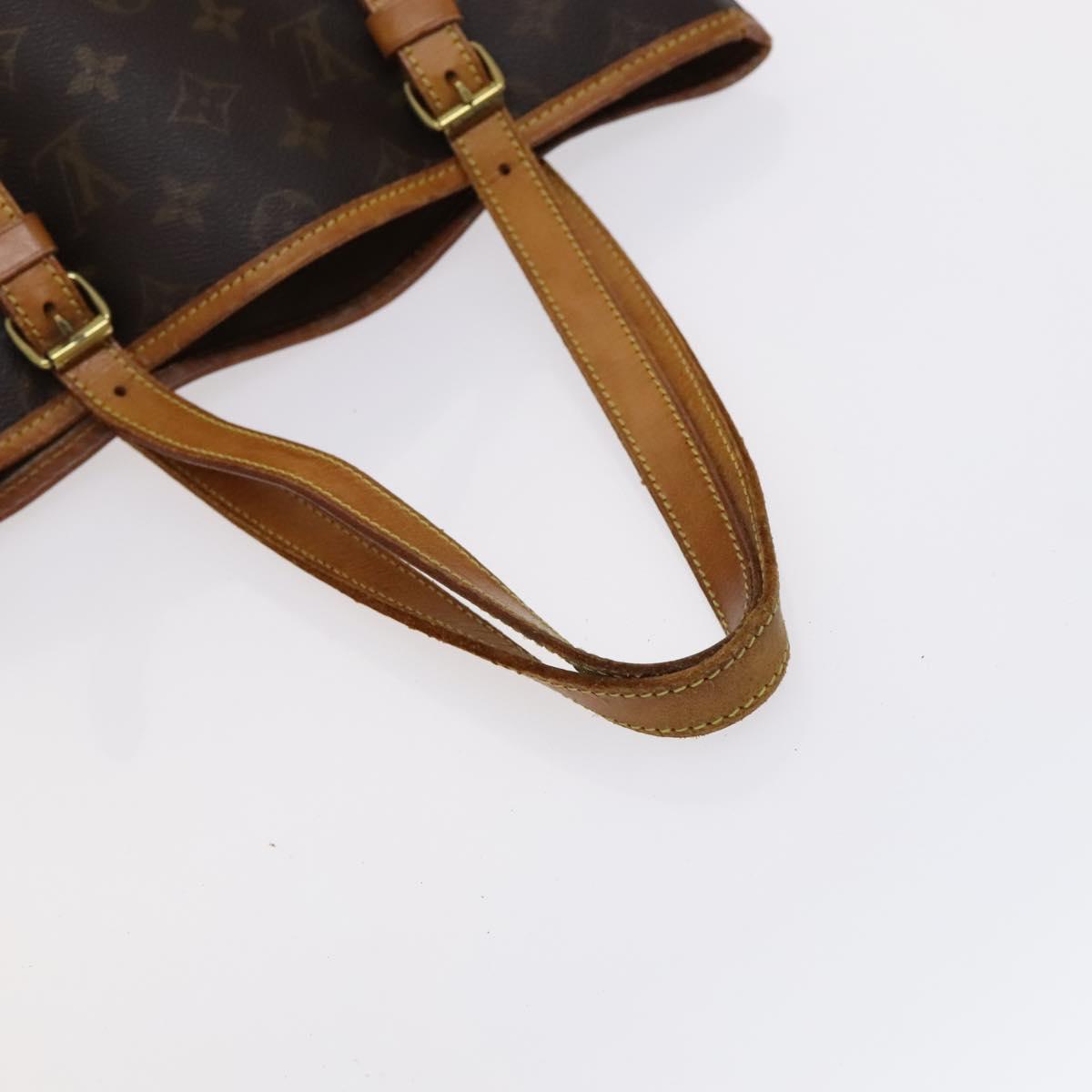 LOUIS VUITTON Monogram Bucket GM Shoulder Bag M42236 LV Auth 115507