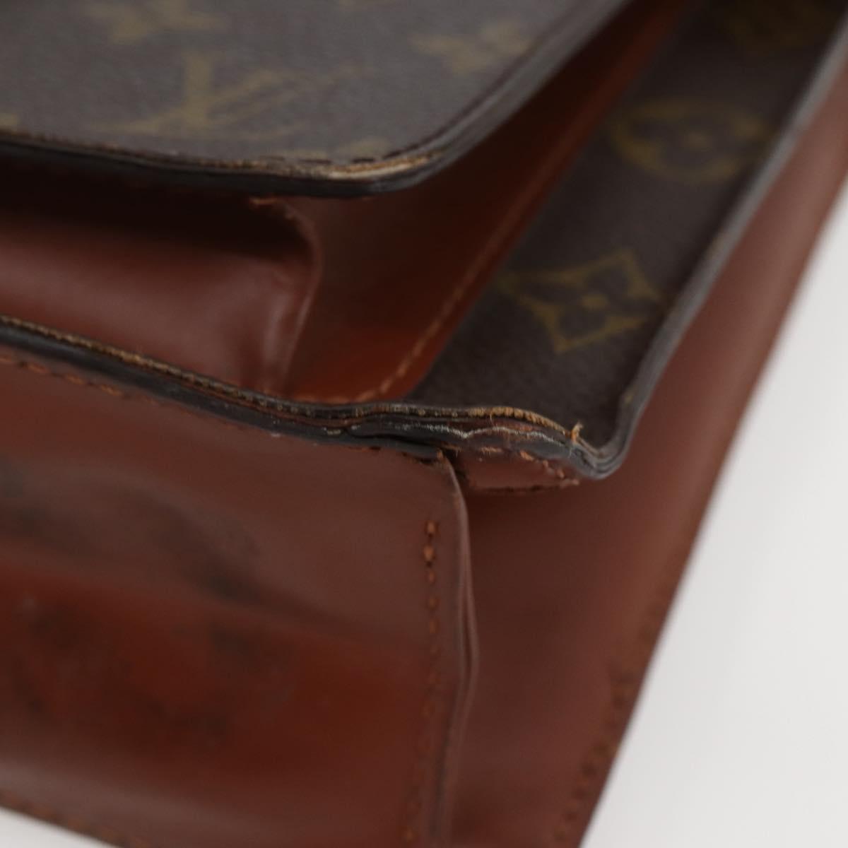 LOUIS VUITTON Monogram Monceau 28 Hand Bag M51185 LV Auth 115525