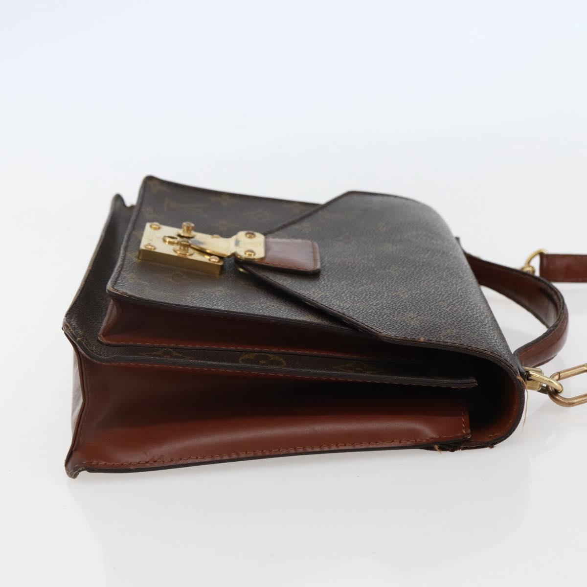 LOUIS VUITTON Monogram Monceau 28 Hand Bag M51185 LV Auth 115525