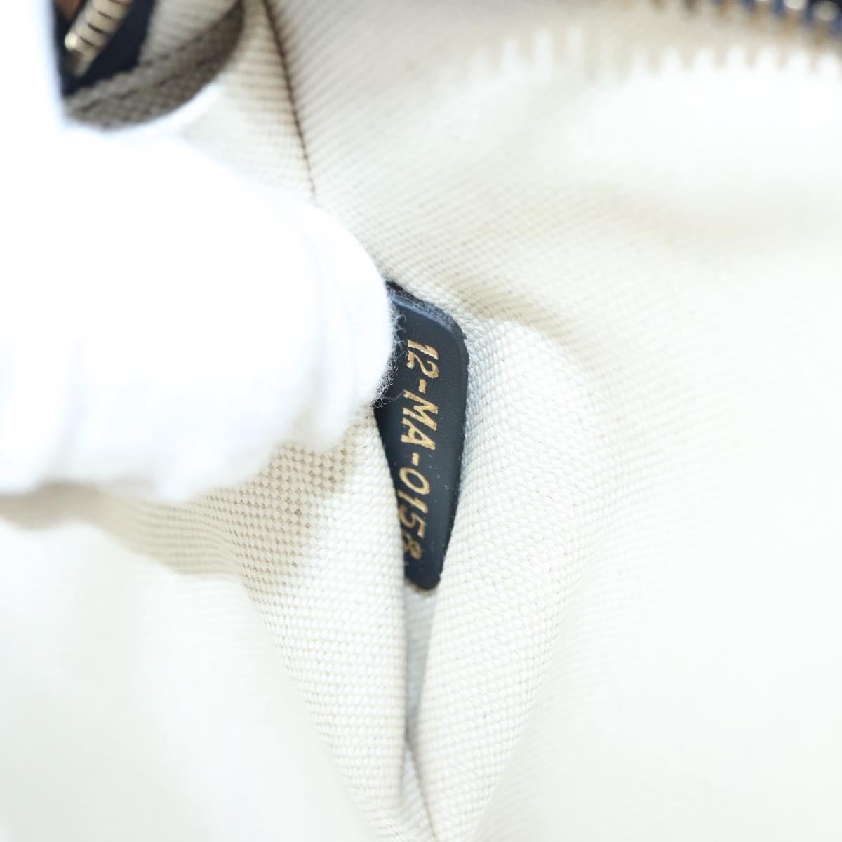 Christian Dior Trotter Canvas Clutch Bag Navy Auth 115549V