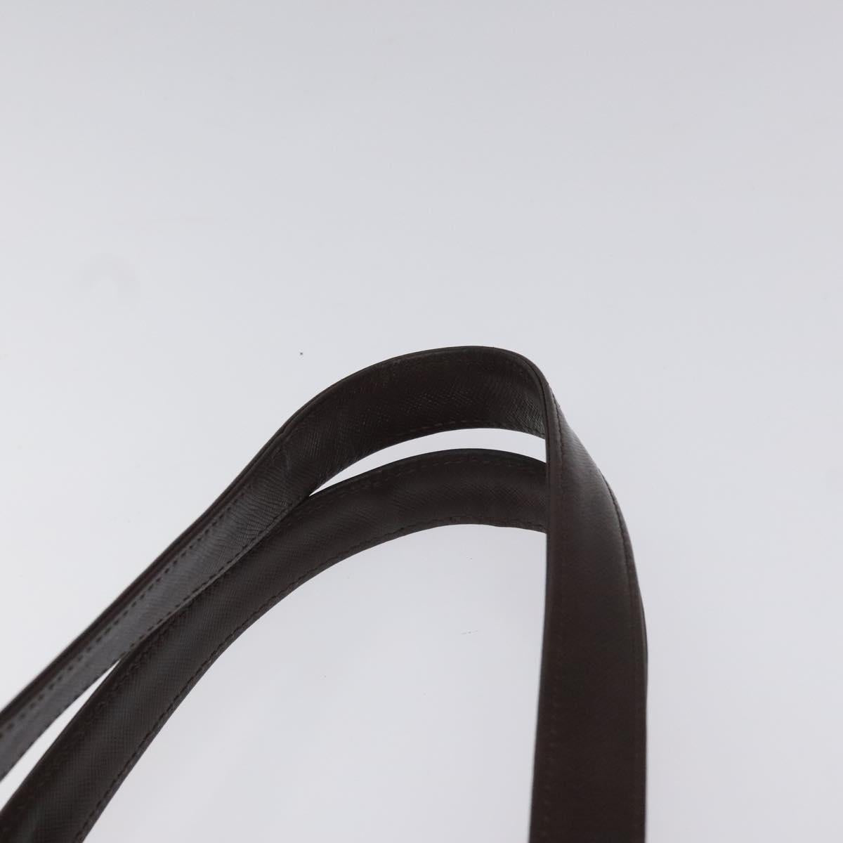 BURBERRY Nova Check Tote Bag Canvas Leather Beige Brown gold Auth 115568