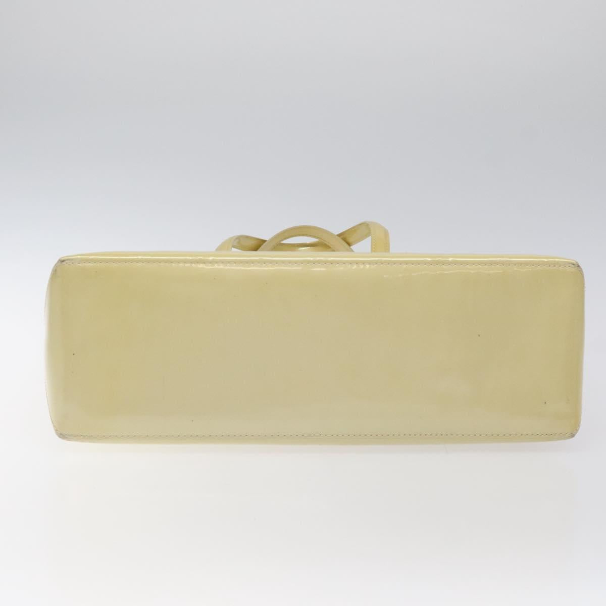 LOUIS VUITTON Monogram Vernis Wilshire MM Hand Bag Broncorail M91441 Auth 115613