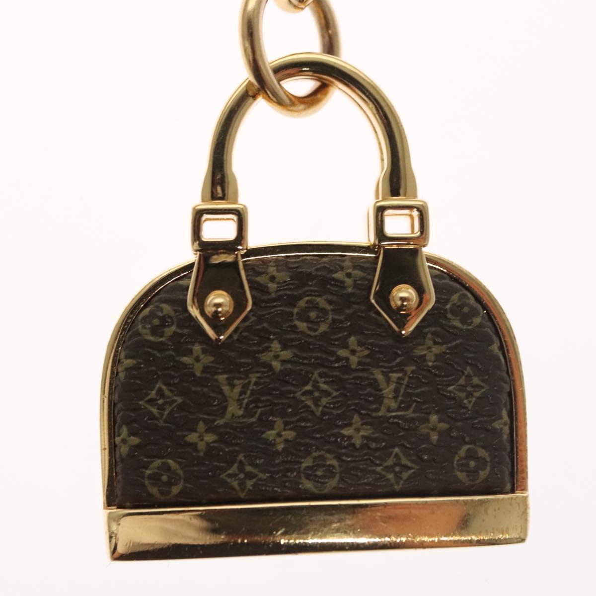 LOUIS VUITTON Monogram Iconic Alma Charm metal M01799 LV Auth 115619