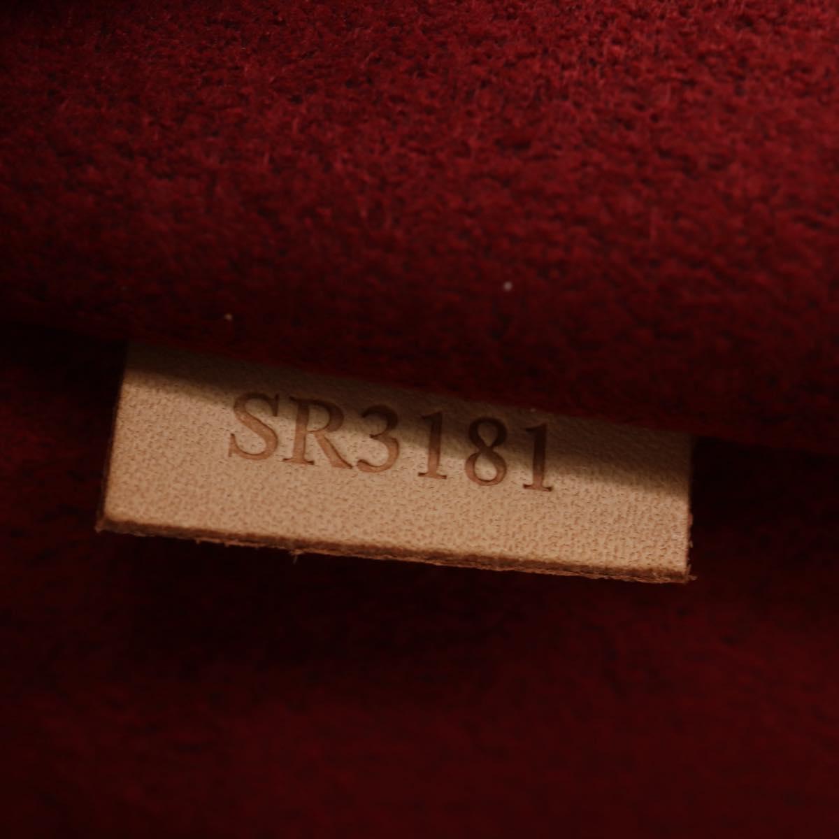 LOUIS VUITTON Multicolor Shirley GM Hand Bag 2way White M93214 LV Auth 115639AM