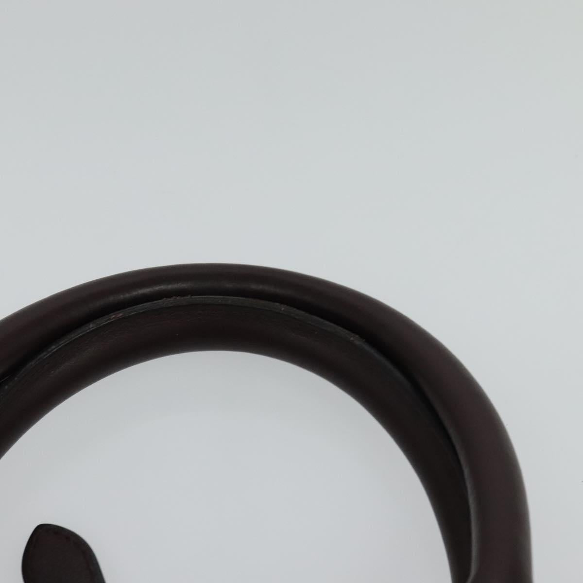 BURBERRY Nova Check Hand Bag Canvas 2way Beige Auth 115677